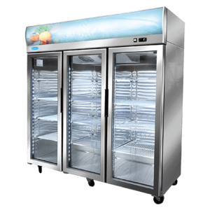 Merchandiser Chiller, 3 Glass Door