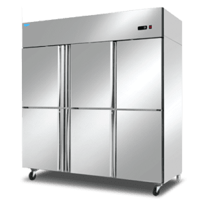SS Commercial Reach-In Freezer, 6 door