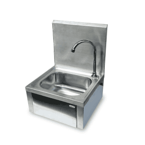 Stainless Steel Knee-Operated Handwash Sink
